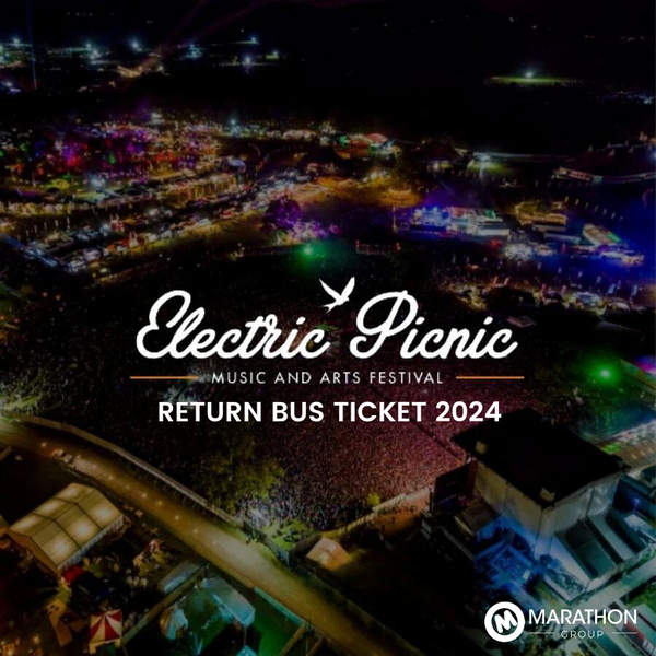 Sunday Bus to Electric Picnic From Custom House Quay Return