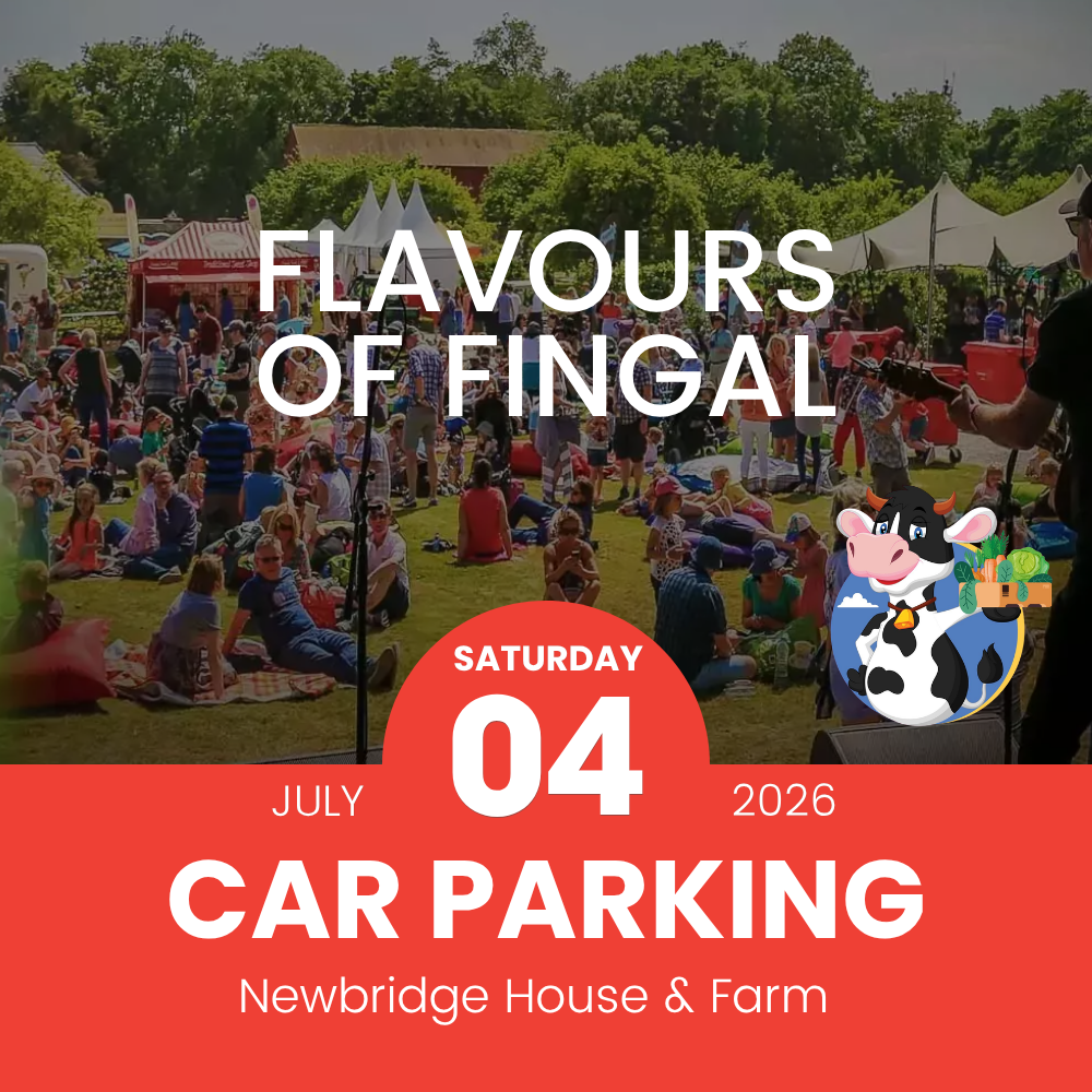 Car Parking at Flavours of Fingal at Newbridge House Saturday 04th July