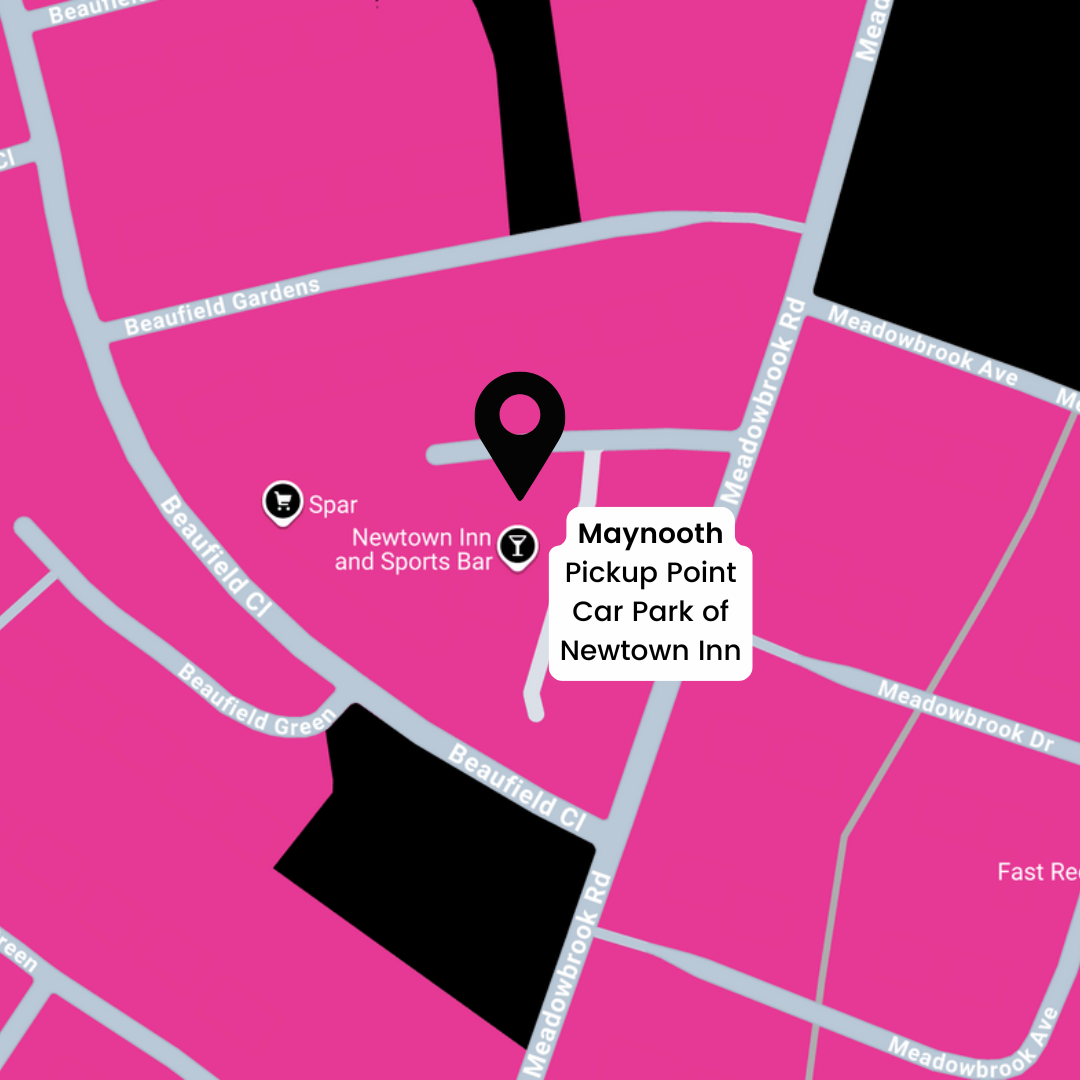 Maynooth Pickup Location_Newtown Inn Car Park