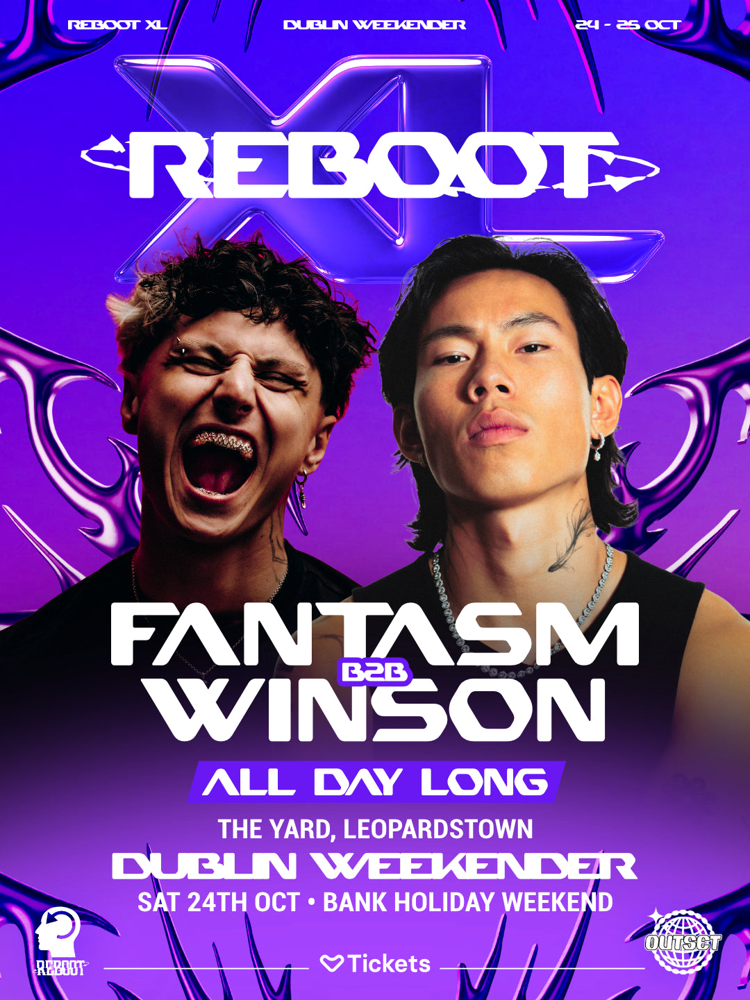 Return Bus from Blanchardstown, Liffey Valley & Tallaght Stadium to Fantasm Winson - 24 Oct