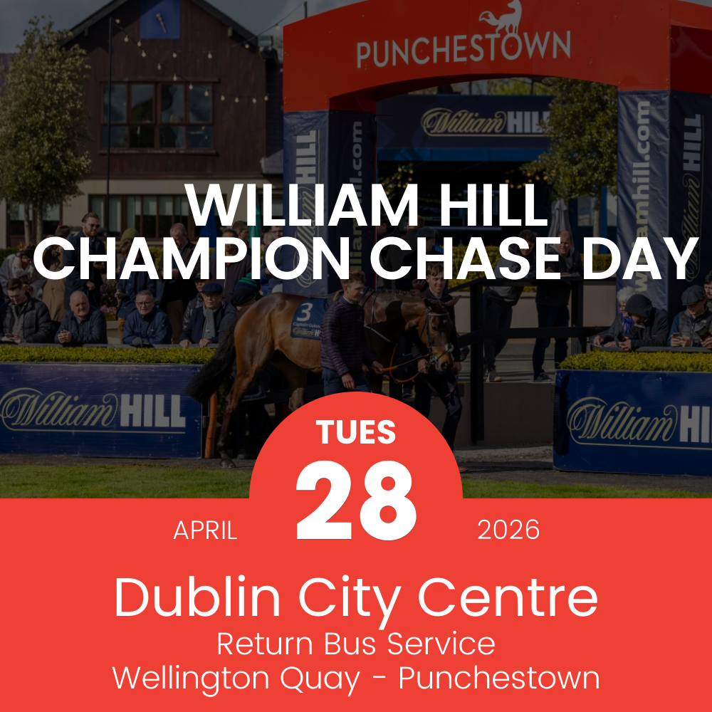 Return Bus - From Dublin City to William Hill Champion Chase at Punchestown Races - 28th April