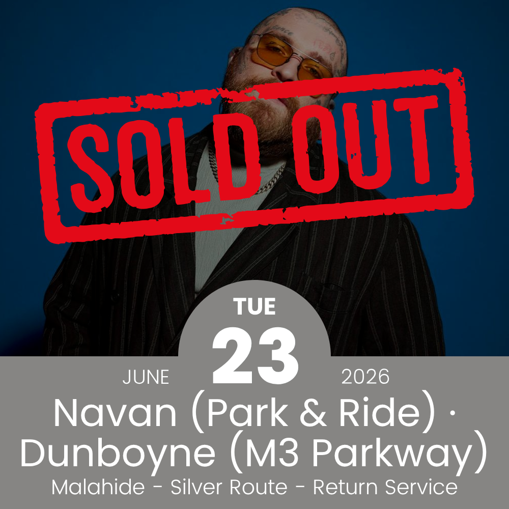 Return Bus - From Navan & Dunboyne to Teddy Swims at Malahide Castle - 23rd June