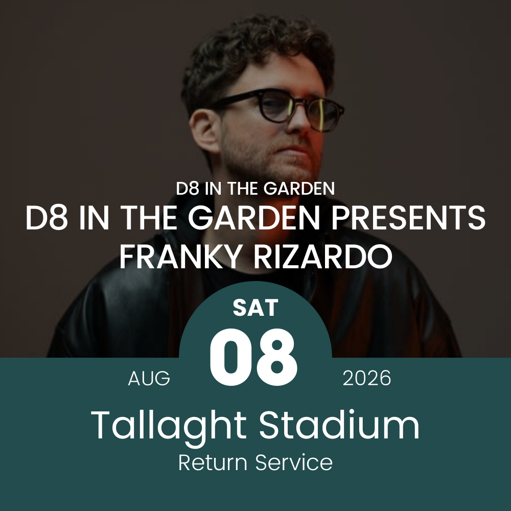 Return Bus - From Tallaght Stadium to Franky Rizardo at D8 in the Garden - 8th Aug