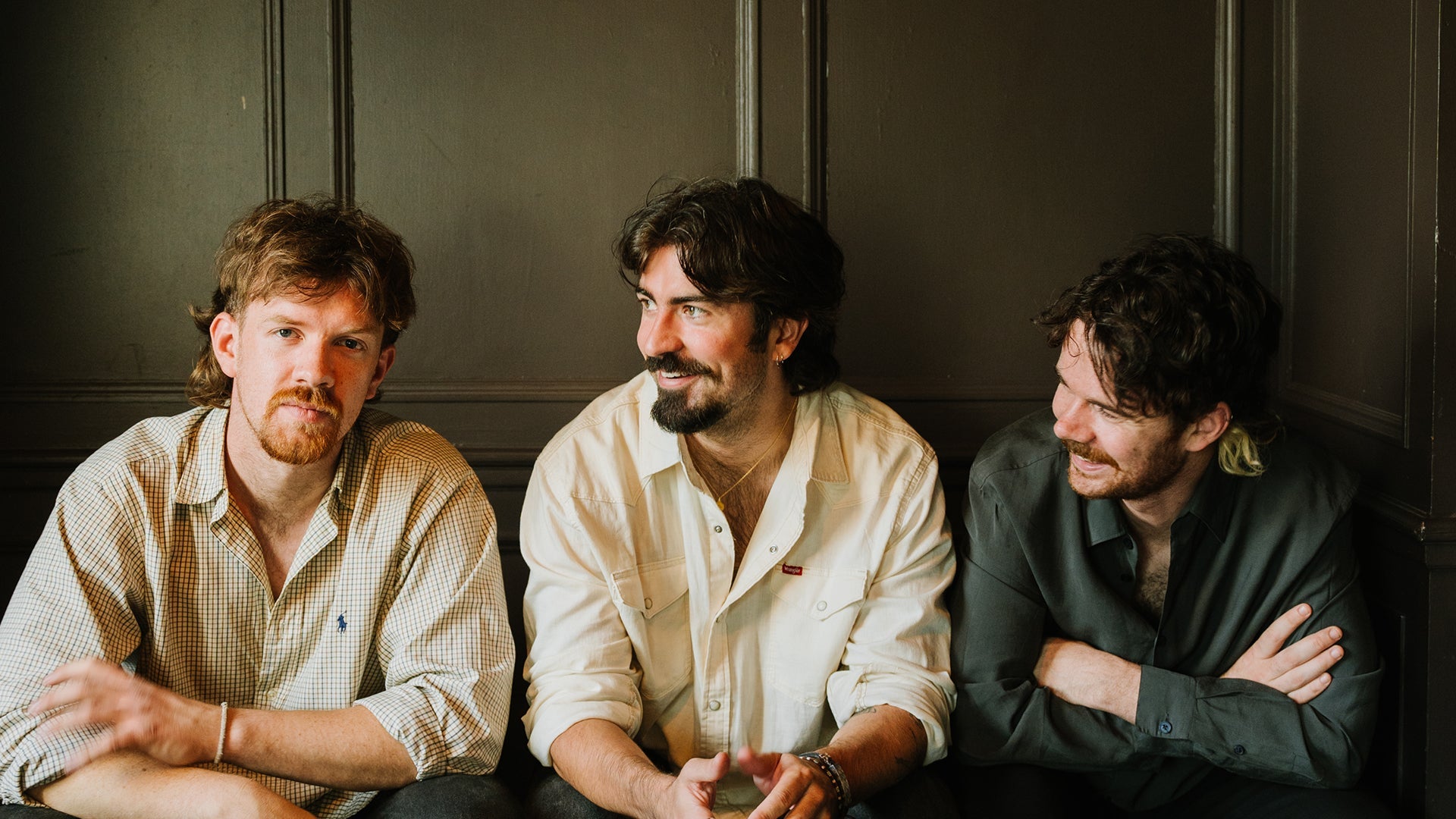 Amble posing for buses to amble at the 3arena on Thursday 11th December