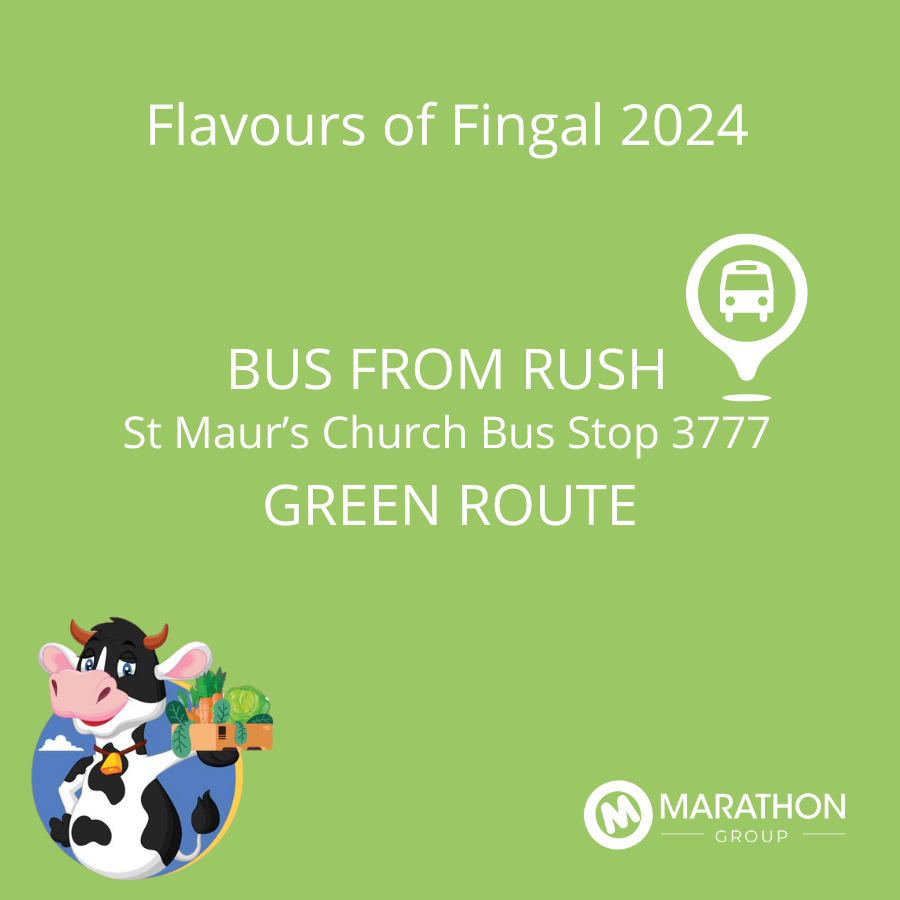 Flavours of Fingal Rush Bus Stop (Green Route)