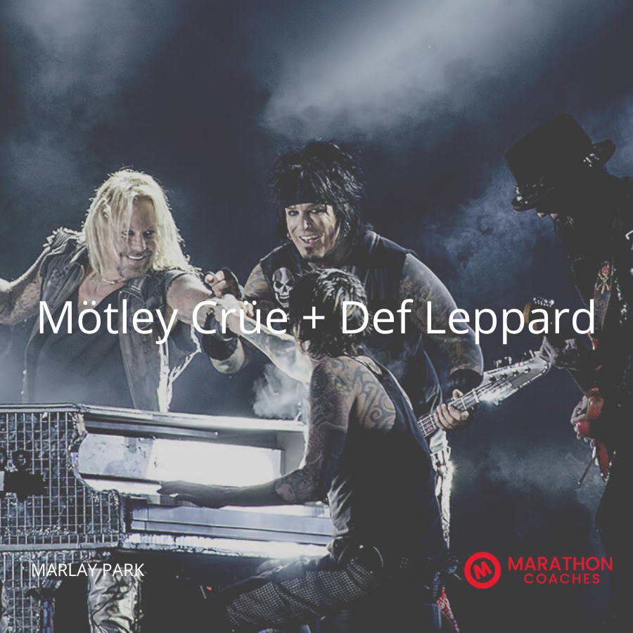 Buses to Motley Crue + Def Leppard at Marlay Park