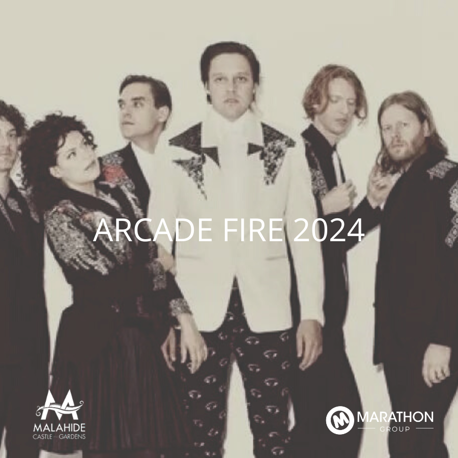 Bus to Arcade Fire at Malahide Castle - From Dublin - Return - Saturday 22nd June 2024
