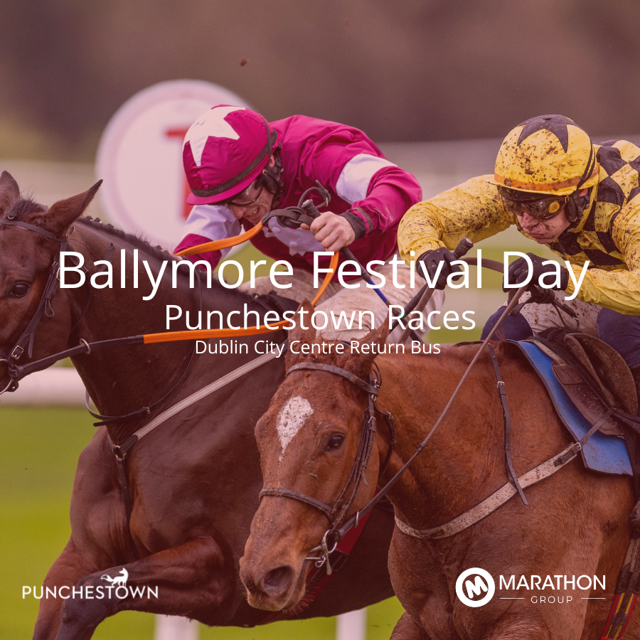 Return Bus - From Dublin City to Ballymore Festival Day at Punchestown Races - 03rd May