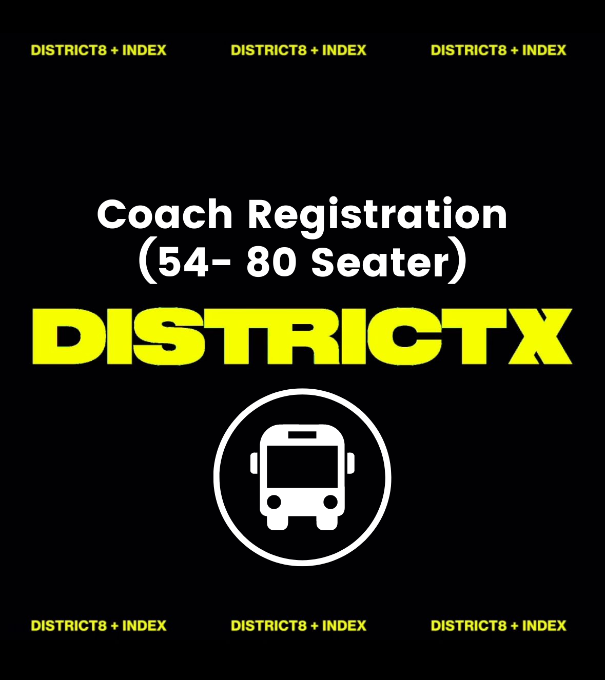 Coach Parking (54-80 Seater) Free Registration District X at Palmerstown House 21st Sept 2024