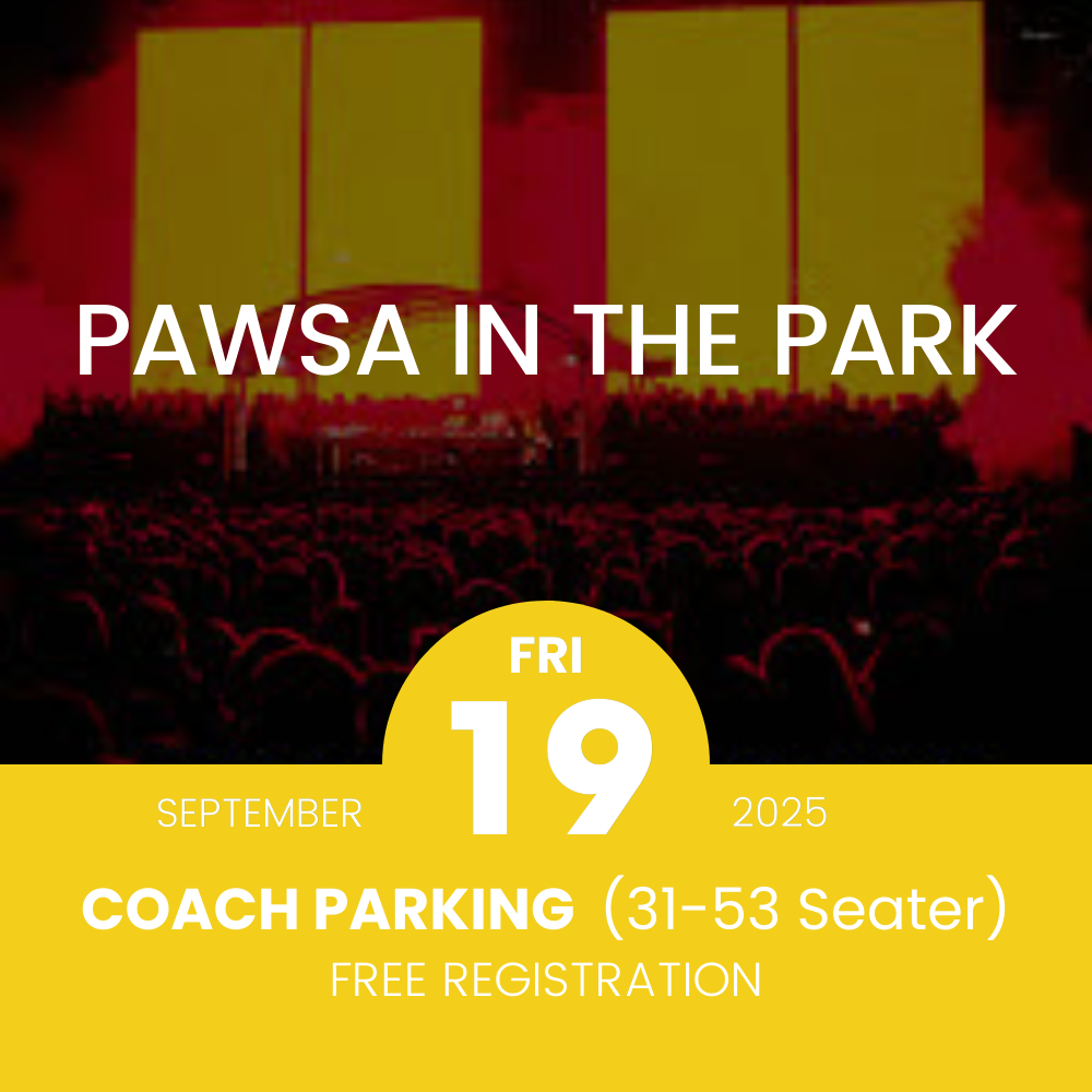 Coach Parking (31-53 Seater) Free Registration Pawsa at Palmerstown House 19th Sept