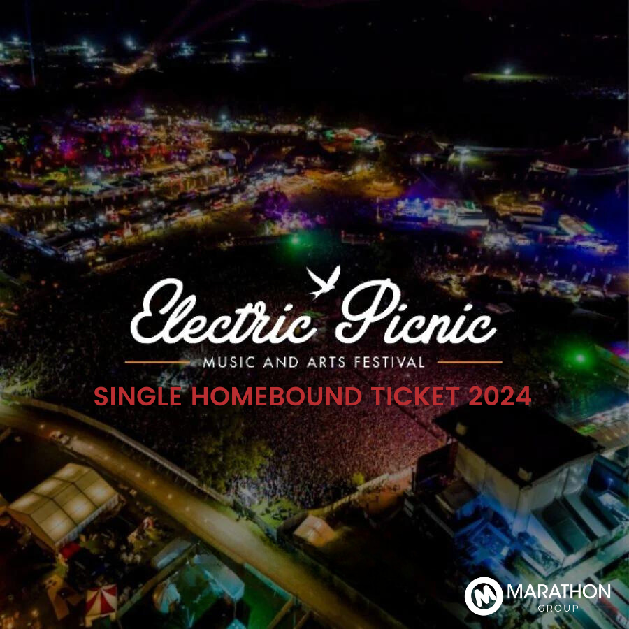 Bus to Dublin - From Electric Picnic - Single Homebound - Sunday Evening 14:00 - 21:00