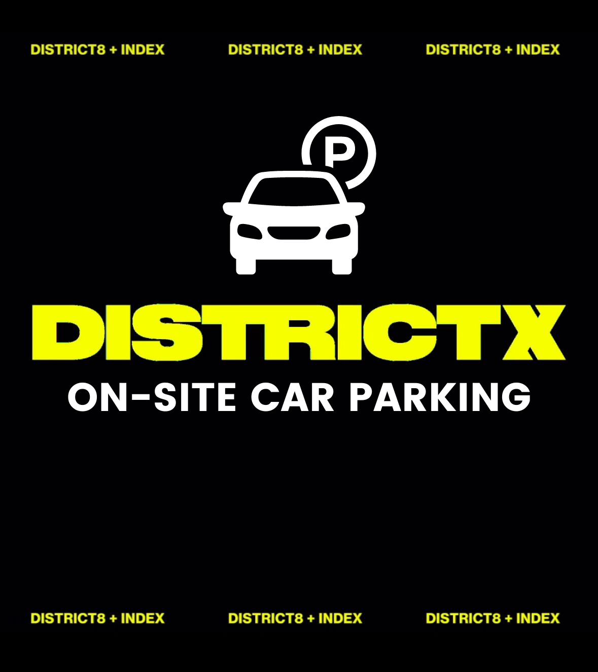 Car Parking Tickets District X at Palmerstown House 21st September 2024