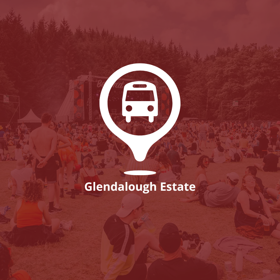 Single Homebound Bus - From Beyond the Pale at Glendalough Estate to Bray Dart Station - 16th June