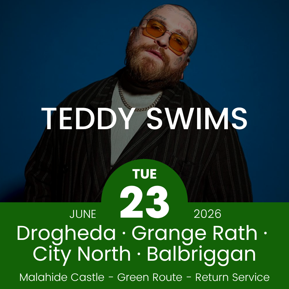 Return Bus - Drogheda, Grange Rath, City North & Balbriggan to Teddy Swims at Malahide- 23rd June