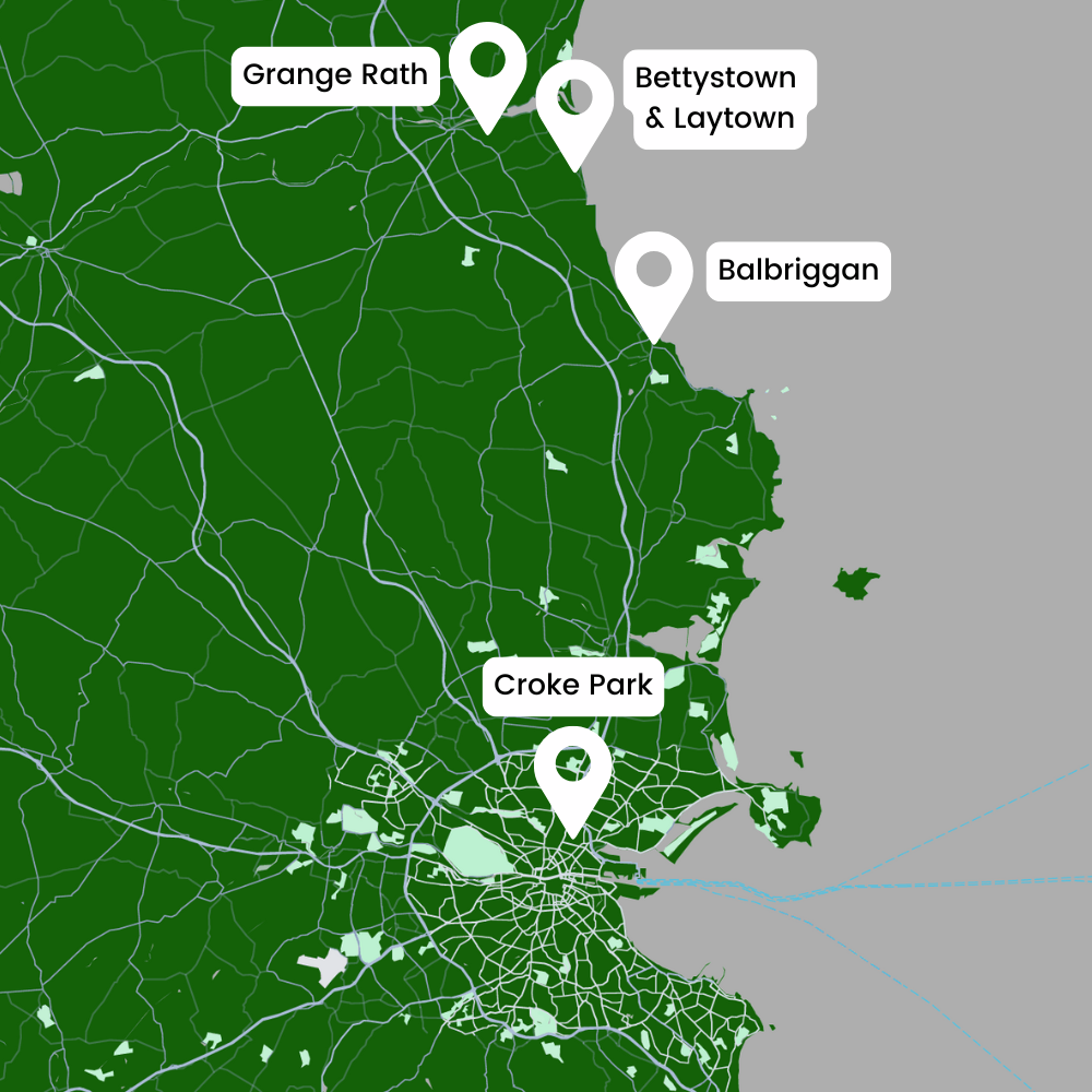 Green Bus Route to Croke Park