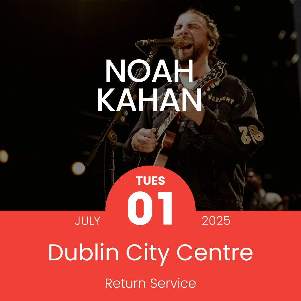 Bus to Noah Kahan Concert | Return From Dublin City