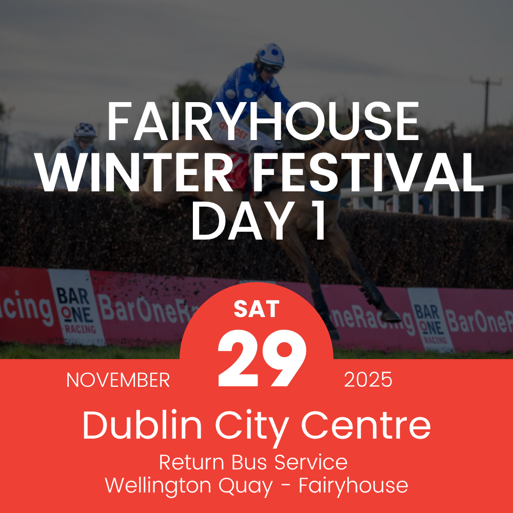 Return Bus - From Dublin City to Fairyhouse Winter Festival Day 1 - 29th Nov