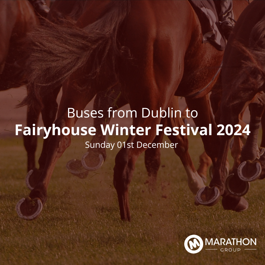 Bus to Fairyhouse Winter Racing Festival from Dublin City Centre Sunday 01st December 2024