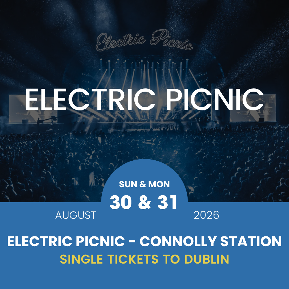 Single Ticket Home from Electric Picnic to Dublin on Sun & Monday