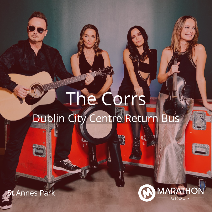 Return Bus - From Dublin City to The Corrs at St Annes Park- 08th June