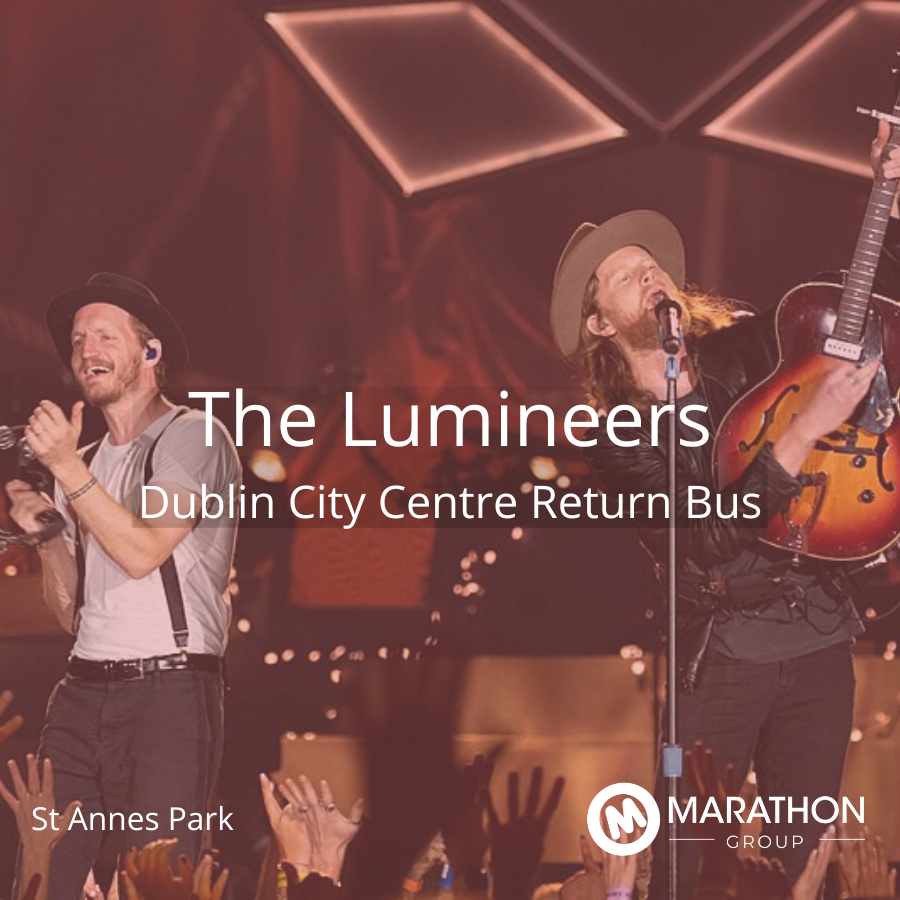 Return Bus - From Dublin City to The Lumineers at St Annes Park- 31st May