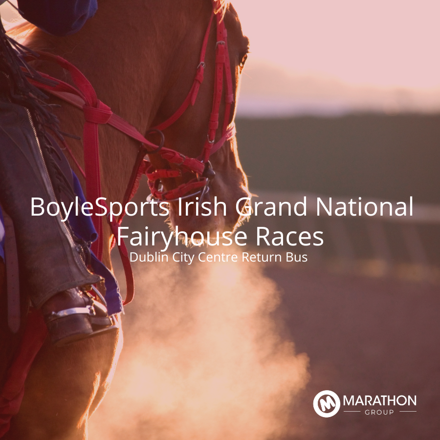 Return Bus - From Dublin City to Boyle Sports Grand National at Fairyhouse Races - 21st April